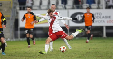 Kacper Terlecki z pierwszym golem w Łódzkim Klubie Sportowym!